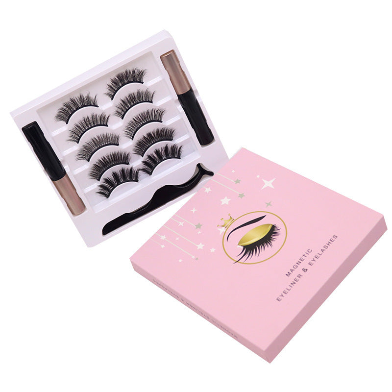Magnetic Eyelashes Eyeliner Set + Reusable Beauty Makeup Tool