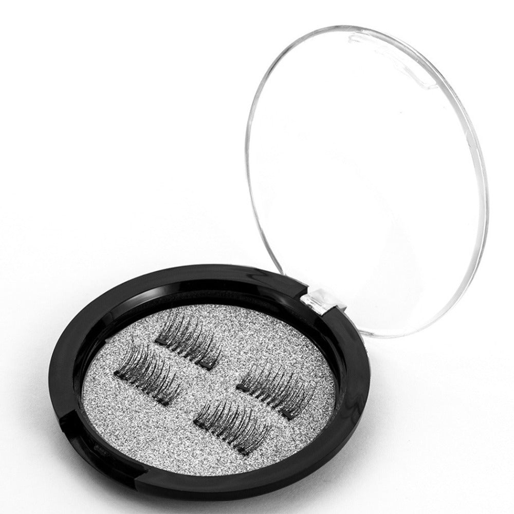 False Eyelashes 6D Magnetic Eye Lashes Double Magnet
