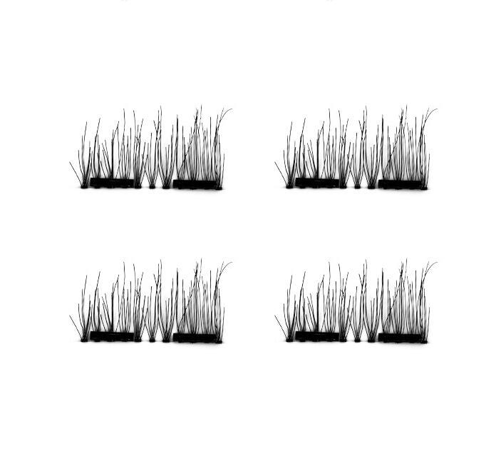 False Eyelashes 6D Magnetic Eye Lashes Double Magnet