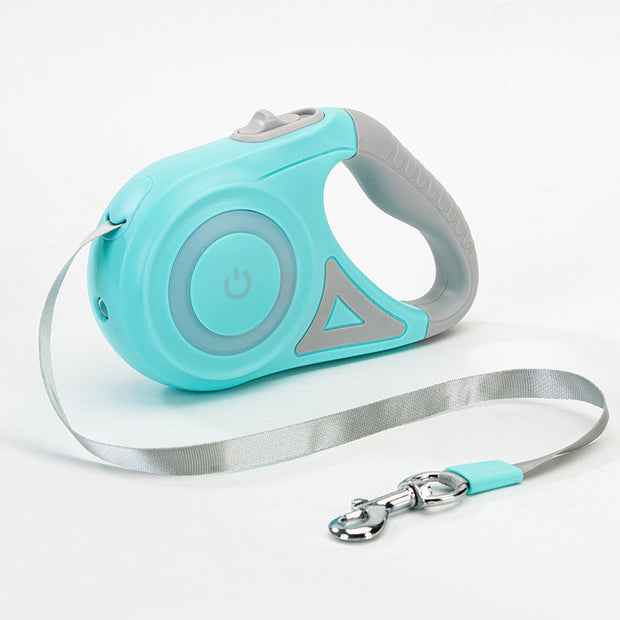 Retractable Leash And Dog Collar Spotlight Automatic