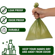 Extra Thick Strong Leak Proof Dog Waste Bags