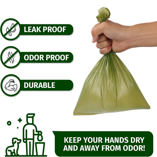 Extra Thick Strong Leak Proof Dog Waste Bags