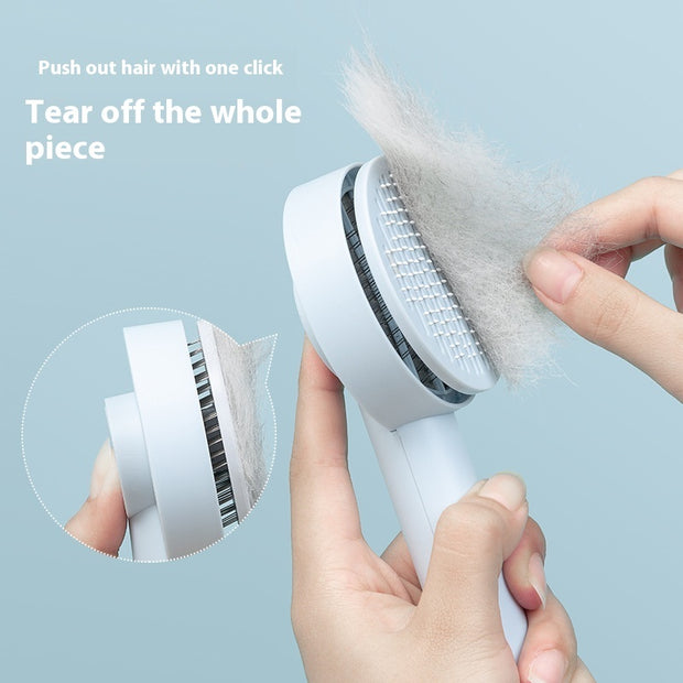 Pet Needle Comb Hair Remover Brush