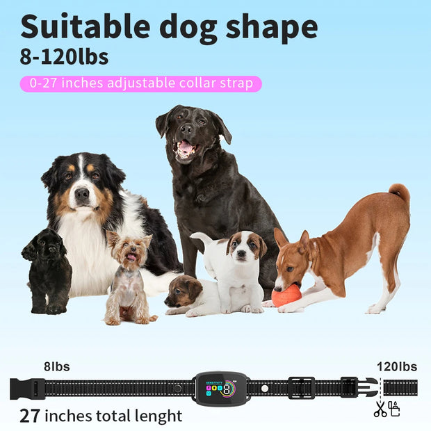 Smart Automatic Anti-Barking Dog Collar-Rechargeable