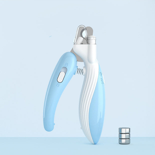 Pet Nail Clippers LED Light Electric Nail Grinder