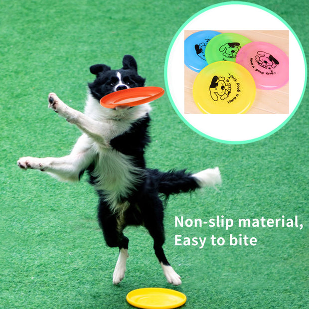 Silicone Flying Saucer Funny Pets Dog Toy